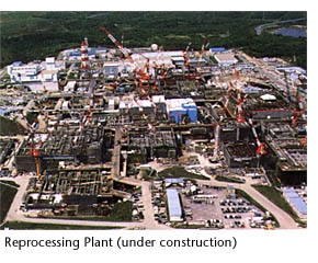 Photo "Reprocessing Plant (under construction)"