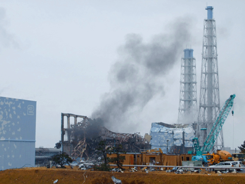 事故当時の3号機