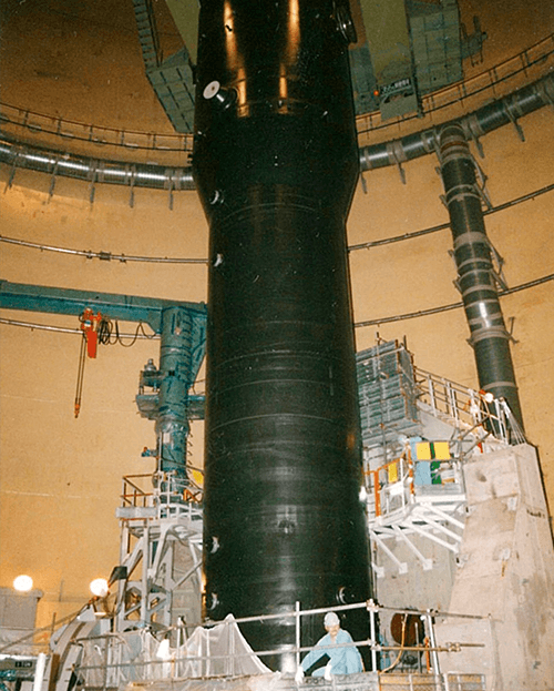 美浜3号機の蒸気発生器取り替え作業