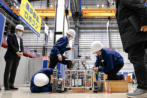 第7回廃炉創造ロボコンの競技の様子