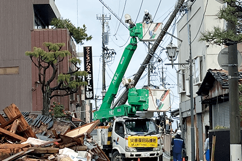 九電グループによる応援