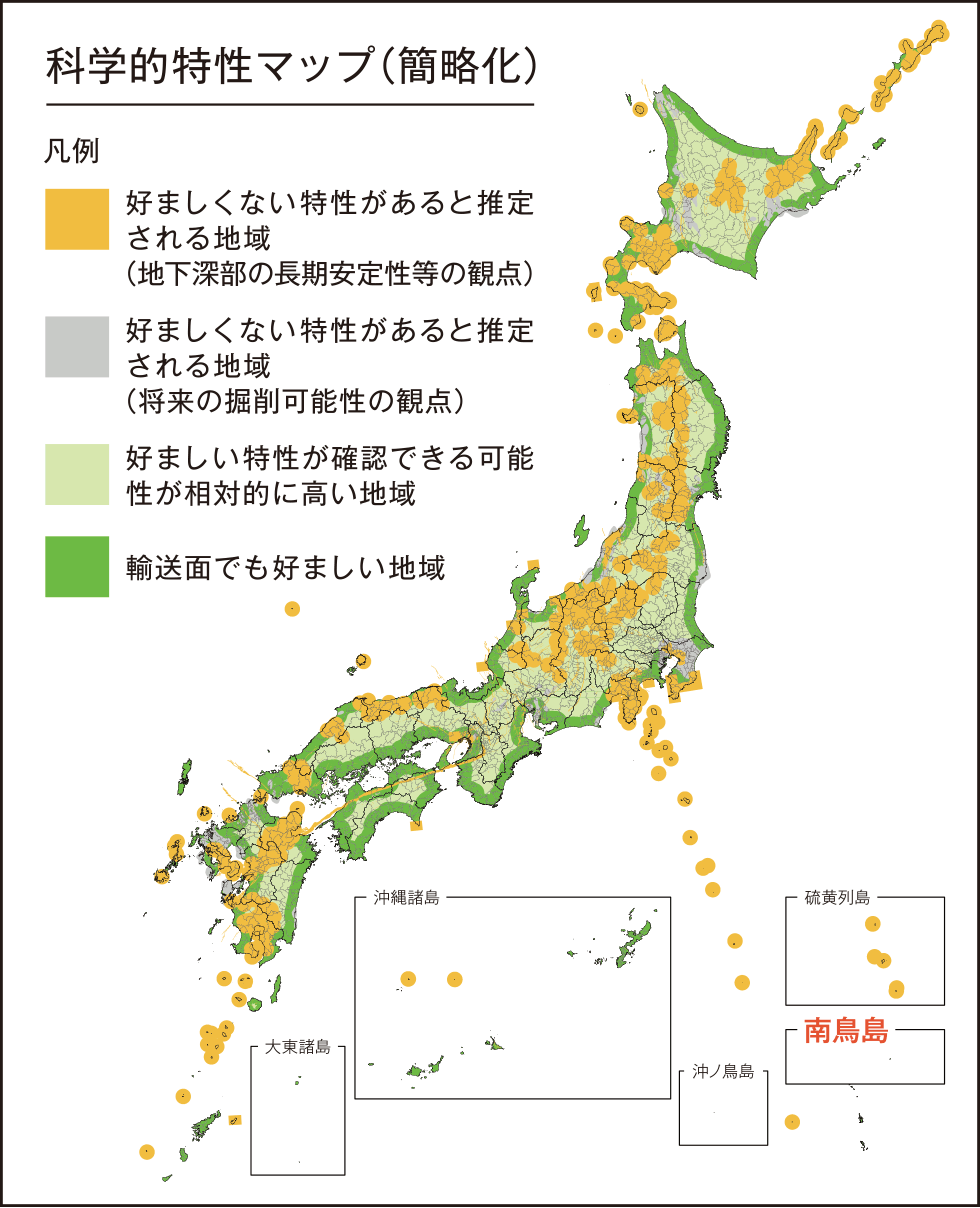 科学的特性マップ（簡略化）